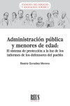 Administración pública y menores de edad | 9788429020779 | Portada