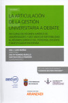 La articulación de la gestión universitaria a debate. XIV Curso de régimen jurídico de universidades y diez años de inestabilidad. El régimen jurídico | 9788413082837 | Portada