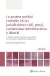 La prueba pericial contable en las jurisdicciones civil, penal, contencioso-administrativa y laboral | 9788490903384 | Portada