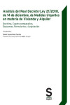 Análisis del Real Decreto-Ley 21/2018, de 14 de diciembre, de Medidas Urgentes en materia de Vivienda y Alquiler | 9788417414986 | Portada