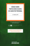 Código sobre protección de datos de carácter personal | 9788491970453 | Portada