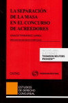 La Separación de la Masa en el Concurso de Acreedores | 9788491978275 | Portada