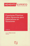 Memento Experto Cuestiones Prácticas sobre Herencias para Especialistas en Sucesiones | 9788417544935 | Portada