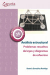 Análisis estructural. Problemas resueltos de leyes y diagramas de esfuerzos | 9788417289348 | Portada