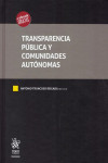 Transparencia Pública y Comunidades Autónomas | 9788413131696 | Portada