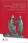 Los Médicos en la Inscripciones Latinas de Italia (Siglos II a.c. - III d.c.) | 9788481028645 | Portada