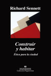 Construir y habitar. Ética para la ciudad | 9788433964335 | Portada