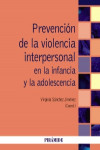 Prevención de la violencia interpersonal en la infancia y la adolescencia | 9788436840971 | Portada