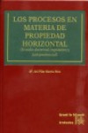 Los Procesos en Materia de Propiedad Horizontal | 9788484565345 | Portada