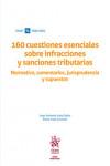 160 Cuestiones Esenciales Sobre Infracciones y Sanciones Tributarias | 9788413133201 | Portada