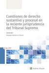 Cuestiones de derecho sustantivo y procesal en la reciente jurisprudencia del Tribunal Supremo | 9788490208090 | Portada