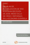 Del Plan de Estabilización de 1959 a la Gran Recesión de 2008. Medio Siglo de Crisis y Reformas en la Economía Española | 9788491979241 | Portada