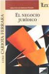 El negocio jurídico | 9789563925265 | Portada