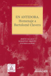 En Antidora. Homenaje a Bartolomé Clavero | 9788413094816 | Portada