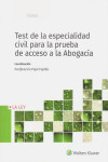 Test de la especialidad civil para la prueba de acceso a la abogacía | 9788490208786 | Portada