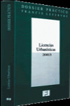 Dossier Licencias Urbanísticas 2008 | 9788496535602 | Portada