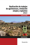 Realización de trabajos de agrimensura, nivelación simple y replanteo | 9788428397506 | Portada