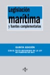 Legislación marítima y fuentes complementarias | 9788430954629 | Portada