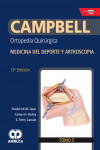 CAMPBELL Ortopedia Quirúrgica. Tomo 5: Medicina del Deporte y Artroscopia + E-Book y Videos | 9789804300967 | Portada