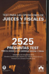 2525 preguntas Test. Oposiciones de jueces y fiscales | 9788418025082 | Portada