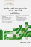 Las disposiciones generales del proceso civil | 9788490207918 | Portada