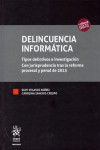 Delicuencia informática. Tipos delictivos e investigación con jurisprudencia tras la reforma procesal y penal de 2015 | 9788413133560 | Portada