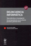 Delicuencia informática. Tipos delictivos e investigación con jurisprudencia tras la reforma procesal y penal de 2015 | 9788413133560 | Portada