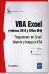 VBA Excel (versiones 2019 y Office 365) | 9782409021817 | Portada