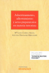 Adoctrinamiento, adiestramiento y actos preparatorios en materia terrorista | 9788491778554 | Portada