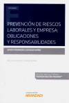 Prevención de riesgos laborales y empresa: obligaciones y responsabilidades | 9788413080833 | Portada