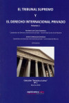 Tribunal Supremo y el Derecho Internacional Privado. 2 Volumenes | 9788409149247 | Portada