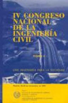 IV Congreso Nacional de la Ingeniería Civil. Una ingeniería para la sociedad | 9788438002599 | Portada