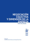 Negociación colectiva y dimensión de la empresa | 9788413360225 | Portada