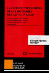 Reestructuraciones de las sociedades de capital en crisis | 9788413086187 | Portada
