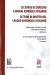 Lecturas de derecho laboral español e italiano : Letture di diritto del lavoro spagnolo e italiano | 9788491194477 | Portada