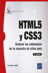 HTML5 y CSS3. Domine los estándares de creación de sitios web | 9782409031236 | Portada