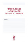 Metodología de la Disertación Filosófica y Jurídica | 9788413366050 | Portada