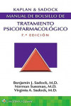 KAPLAN y SADOCK Manual de Bolsillo de Tratamiento Psicofarmacológico | 9788417602840 | Portada
