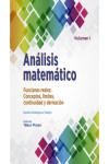 Análisis matemático. Volumen I: Funciones reales: Conceptos, límites, continuidad y derivación | 9788473606554 | Portada