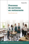 Procesos de servicios en restaurante | 9788428344203 | Portada