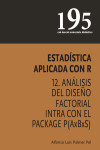 ESTADÍSTICA APLICADA CON R 12 | 9788483844229 | Portada