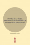 La Carga De La Prueba en Supuestos De Discriminación. Su Regulación en El Proceso Civil | 9788413138466 | Portada