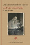 ÁLVARO CUNQUEIRO, Al pasar de los años. Artículos periodísticos (1930-1981) | 9788415255642 | Portada