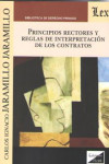 Principios rectores y reglas de interpretación de los contratos | 9789563923322 | Portada