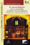 El Renacimiento de la Cultura Jurídica en Occidente | 9789563924916 | Portada