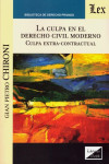 La Culpa en el Derecho Civil Moderno | 9789563924794 | Portada