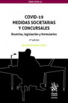 COVID-19 Medidas societarias y concursales Doctrina, legislación y formularios | 9788413554358 | Portada
