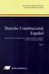 Derecho constitucional español , Tomo I. Constitución y fuentes del ordenamiento jurídico. Justicia constitucional | 9788479915339 | Portada