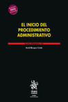 El inicio del Procedimiento Administrativo Los actos administrativos 3.2 | 9788413550879 | Portada