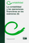 Contabilidad y las operaciones financieras en los exámenes 6 | 9788445440285 | Portada